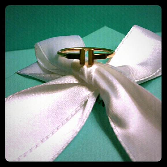 Tiffany & Co. Other - Tiffany & Co. 18k Gold "T" Ring